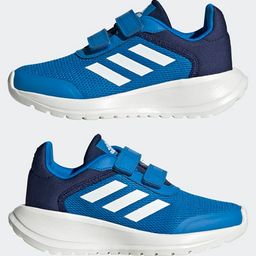 Adidas Kids Velcro Closured CasualShoes with Tape Detailing - Blue & White-image-47
