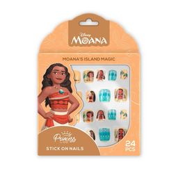 Renee Set Of 24 Disney Moana's Island Magic Stick On Nails-37