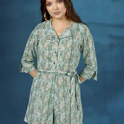 Anouk Women's Abstract Printed Playsuit Jumpsuit-26
