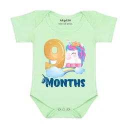 Arvesa 9 Month Baby Printed Bodysuit-image-77
