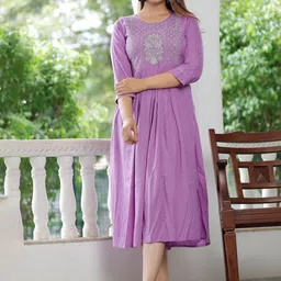 Mehsoos Women Sequinned Anarkali Kurta-image-63