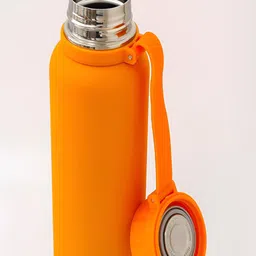 Kuber Industries Orange Stainless Steel Thermo Flask Water Bottle 1.1 L-image-28
