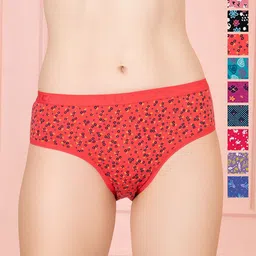 Lux Cozi 10-Pcs Assorted Pure Cotton Hipster Briefs-image-59