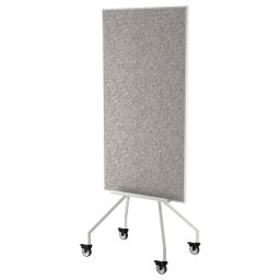 ikea elloven Whiteboard/noticeboard with castors, white, 70x180 cm-picture-26