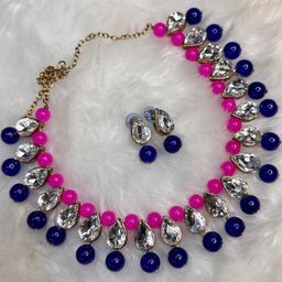 JN HANDICRAFT Copper-Plated Alloy Necklace-58