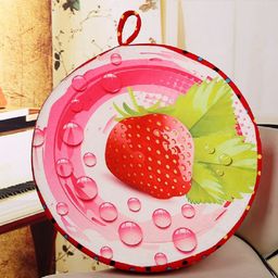 Skylofts Strawberry Fruit Shape Cushion - Pink-27