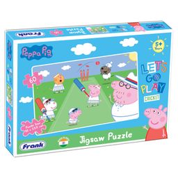 Peppa Pig Cricket Jigsaw Puzzle Multicolour (60 Pieces) for kids above 6+ Years - 60411-18