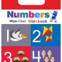 Wipe & Clean Workbook Numbers with Pen - English-3