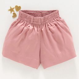 Meng Wa Solid Shorts - Pink-image-21