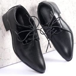 Cute Walk by Babyhug Formal Shoes - Black-image-73