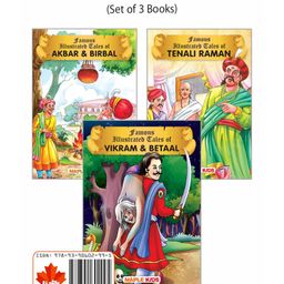 Maple Press Tenali Raman Akbar Birbal and Vikram Betaal Story Book Set of 3 - English-18