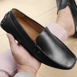 Bonexy Men Black Canvas Casual Shoes-picture-15