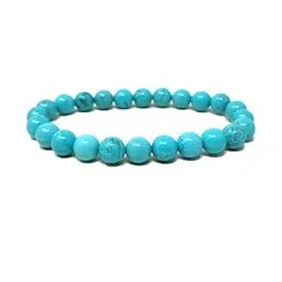 VIBESLE Unisex Artificial Beaded Elasticated Bracelet-18