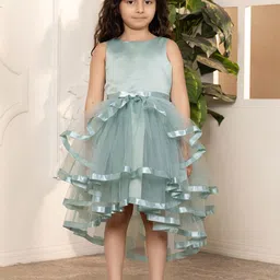 Toy Balloon kids Girls Net Fit & Flare Dress-image-78