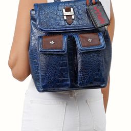 Hidesign Women Solid Medium Backpack-image-1