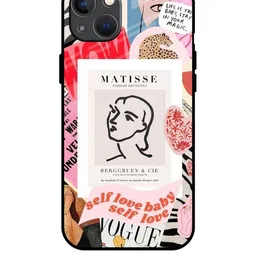 QRIOH Quirky Printed iPhone 13 Mini Back Case Mobile Accessories-picture-5