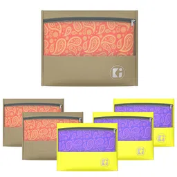 Kuber Industries Brown & Yellow 6 Pieces Separator Organisers-image-55
