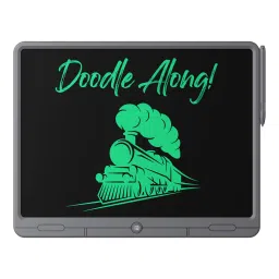 grey Portronics Ruffpad 21 21-inch re-writeable LCD Writing pad-picture-20