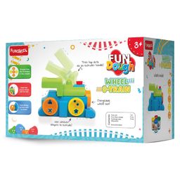 Fun Dough Playing Dough Kit with Train Unit - Multicolor image 2