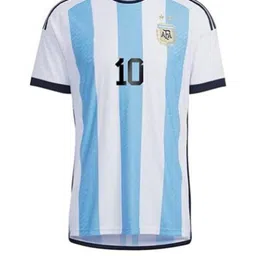 dostitch Girls Lionel Messi Striped T-shirt-image-23
