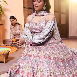 The Front Row Embellished Sequinned Ready to Wear Lehenga & Blouse With Dupatta image 3