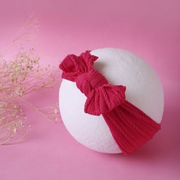 Arendelle Girls Pure Cotton Chill Wrap Headband with Big Bow-image-74