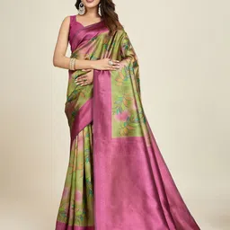 SHANVIKA Floral Saree-image-3