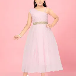 BAESD Girls Gown Belted Midi Dress-picture-25