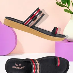 BERSACHE Women One Toe Flats-image-4