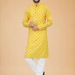 DARKCHILL Men Cotton Kurtas-15
