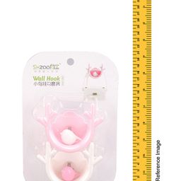 fab n funky Wall Hook Bird Nest Shape Pack Of 2 (Color & Character May Vary) image 3