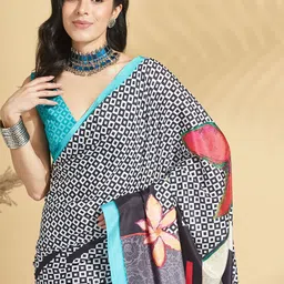 RACHNA Women Geometric Printed Designer Saree-picture-40