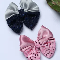 FUNKRAFTS Girls Set of 2 Embellished Alligator Hair Clip-image-85