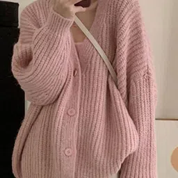 LULU & SKY Women Ribbed Cardigan-image-48