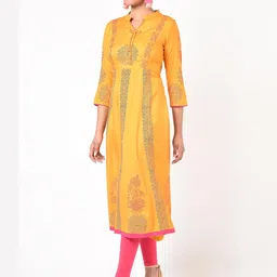 ANIYAH Women Printed Anarkali Kurta-image-39