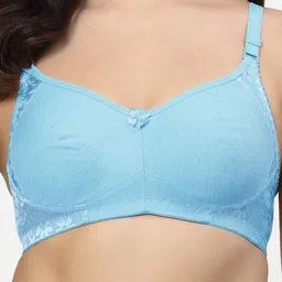 LILY Pack Of 3 Non Padded Non-Wired Seamless Full Coverage Bra image 5