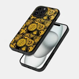 macmerise Quirky Printed iPhone 16 Pro Bumper Case Mobile Accessories-image-54