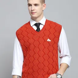 Monte Carlo Men Chevron Woollen Pullover-picture-37