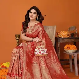 KALINI Woven Design Pure Silk Saree-picture-40