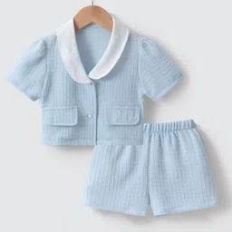 Mark & Mia Girls Top with Shorts-image-27