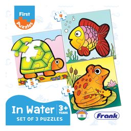 Frank Play And Learn In The Water Jigsaw Puzzle Multicolour Set of 3 - 15 Pieces image 4