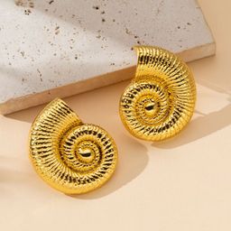 DressBerry Peacock Shaped Studs Earrings-image-52