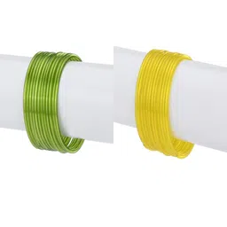 1ST TIME Set Of 24 Green Alloy Bangles-picture-48