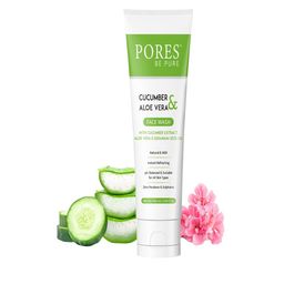 PORES Be Pure Cucumber & Aloevera Face Wash - 100ml-47