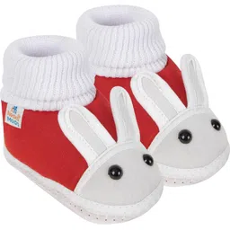 NESKA MODA 12 To 18 Month Non Slip Rabbit Face Soft Cotton Baby Booties-image-77