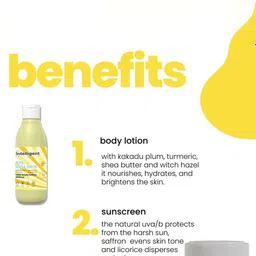 Tuco Intelligent Set Of 2 2 In 1 Sunscreen & Bye Dull Skin Body Lotion- 50 ml Each image 5