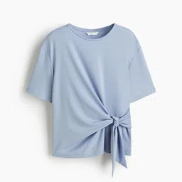 H&M Tie-Detail Top-58