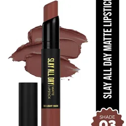 Hilary Rhoda Slay All Day Matte Lipstick - Light Nude 03-19