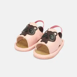 MINI KLUB Girls Open Toe Flats-46