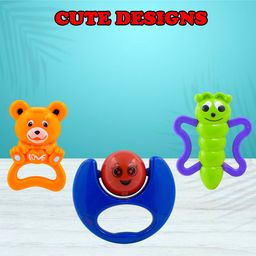 Wishkey Shake & Grab Rattles and Teethers Pack of 12 - Multicolor image 5